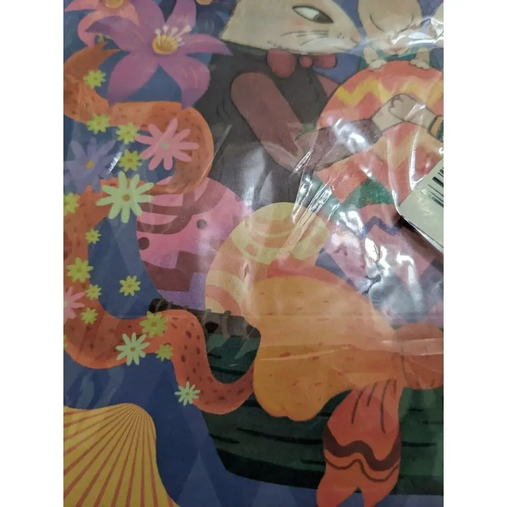 Happy Easter Paper Bags 24 Count New With Handle Unique Cute Design VINTAGE LOOK